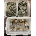 SELECTION OF MAINLY GB PRE DECIMAL COINS (METAL DETECTOR FINDS) - PENNIES,