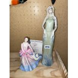 ROYAL DOULTON MORNING GLORY HN30393 AND ROYAL DOULTON BARBARA LIMITED EDITION WITH CERTIFICATE