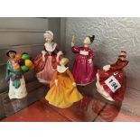 ROYAL DOULTON FRAGRANCE, ROYAL DOULTON THE BALLOON SELLER, ROYAL DOULTON EMMA,