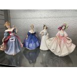 ROYAL DOULTON SUNDAY BEST, ROYAL DOULTON MARGARET, ROYAL DOULTON AMY,