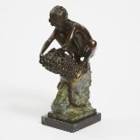 After Achlle d’Orsi (Italian, 1845-1929), IL PESCATORE DI POLPI (OCTOPUS FISHERMAN), height 16 in —