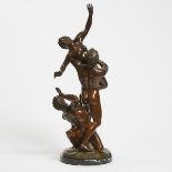 After Giambologna (Italian, 1529-1608), THE ABDUCTION OF A SABINE WOMAN, height 32.25 in — 81.9 cm