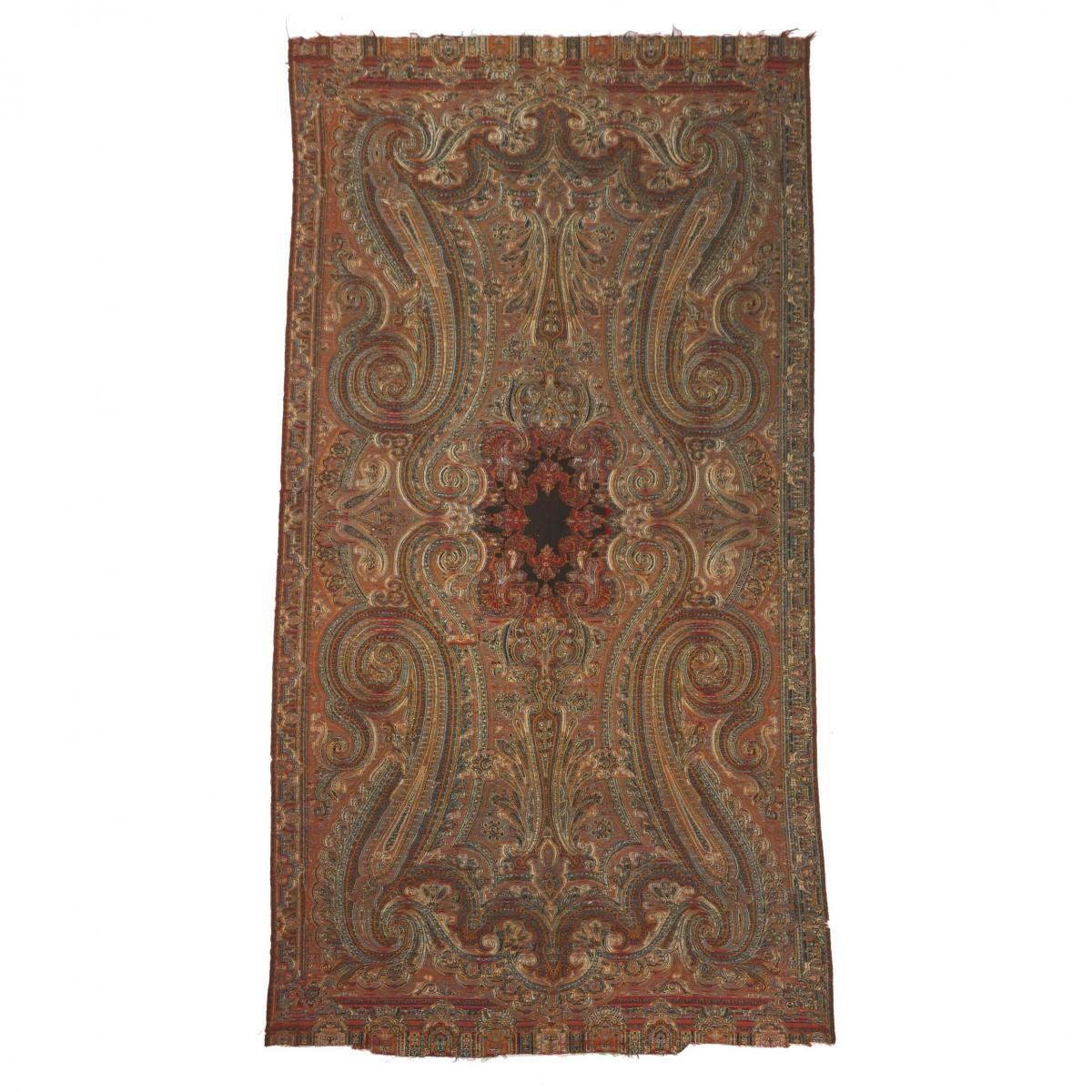 Indian Kashmir Shawl, c.1910/20, 10 ft 4 ins x 5 ft 2 ins — 3.1 m x 1.6 m - Image 2 of 2