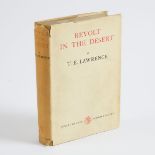 T. E. Lawrence (British, 1888-1935), REVOLT IN THE DESERT, 9.5 x 2.6 in — 24.1 x 6.5 cm