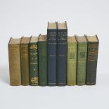 SIx Volumes By or Relating to Joseph Conrad, (Polish/British, 1857-1924), height e in — 00 cm (6 Pie