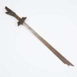 Filipino Kampilan (Sword), c.1900, length 38.5 in — 97.8 cm