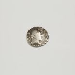 Ancient Coinage, INDO-GREEK BACTRIAN APOLLODOTUS II AE DRACHM, C.150 BC, diameter 0.7 in — 1.7 cm