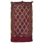 Turkish Bergama Region Flat Woven Bag, c.1950/60, 3 ft 2 ins x 1 ft 8 ins — 1 m x 0.5 m