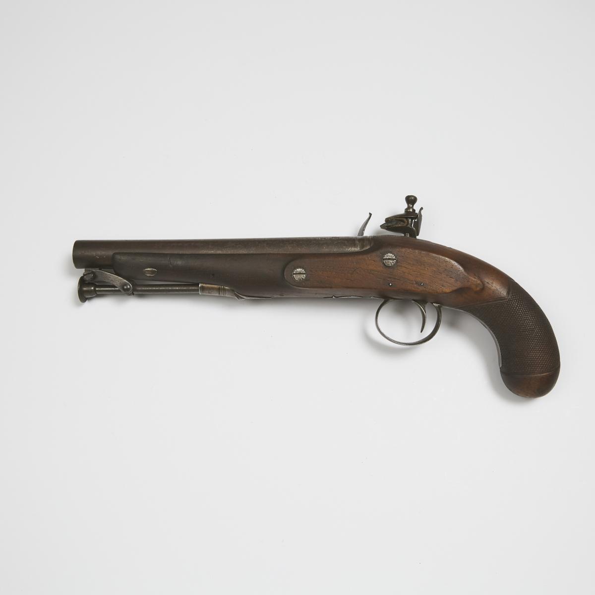Georgian Officer's Flintlock Pistol, W. Ketland & Co., Birmingham, early 19th century, length 15.6 i - Image 3 of 4