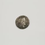 Ancient Coinage, ROMAN L. PROCILIUS AR DENARIUS, C.80 B.C., approx. diameter 0.7 in — 1.8 cm