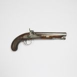 British Percussion Cap Duelling or Target Pistol, Thomas Hewson, London, c.1825, length 13.25 in — 3