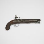 Georgian Officer's Flintlock Pistol, W. Ketland & Co., Birmingham, early 19th century, length 15.6 i