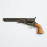 Japanese Replica Cap Gun Modelled as a Colt 1851 Navy Revolver, mid 20th century, length 13 in — 33