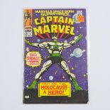 Marvel Comics Group Captain Marvel #1, May 10, 1968, OUT OF THE HOLOCAUST...A HERO!, 10 x 6.9 in —