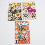 Three Marvel Comics, THE UNCANNY X-MEN NO. 218, JUNE, 1987, AND TWO X-MEN ADVENTURES, NOS. 1 & 2, NO