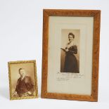 Autographed Portraits of Theodore 'Teddy' and Edith Roosevelt, 1902, larger frame 14.3 x 9.12 in — 3
