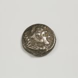 Ancient Coinage, KINGDOM OF MACEDON, ALEXANDER III (THE GREAT) AR TETRADRACHM, 336-323 B.C., approx.