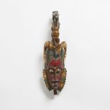 Modern Guro Mask, Ivory Coast, West Africa, height 19 in — 48.3 cm