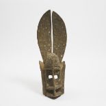 Dogon Rabbit Mask, Mali, West Africa, mid 20th century, height 23.75 in — 60.3 cm