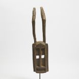 Dogon Rabbit Mask, Mali, West Africa, mid 20th century, height 31.5 in — 80 cm