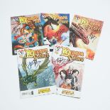 Five Top Cow Productions Dragon Prince Comics, 200, each 10.25 x 6.7 in — 26 x 17 cm (5 Pieces)