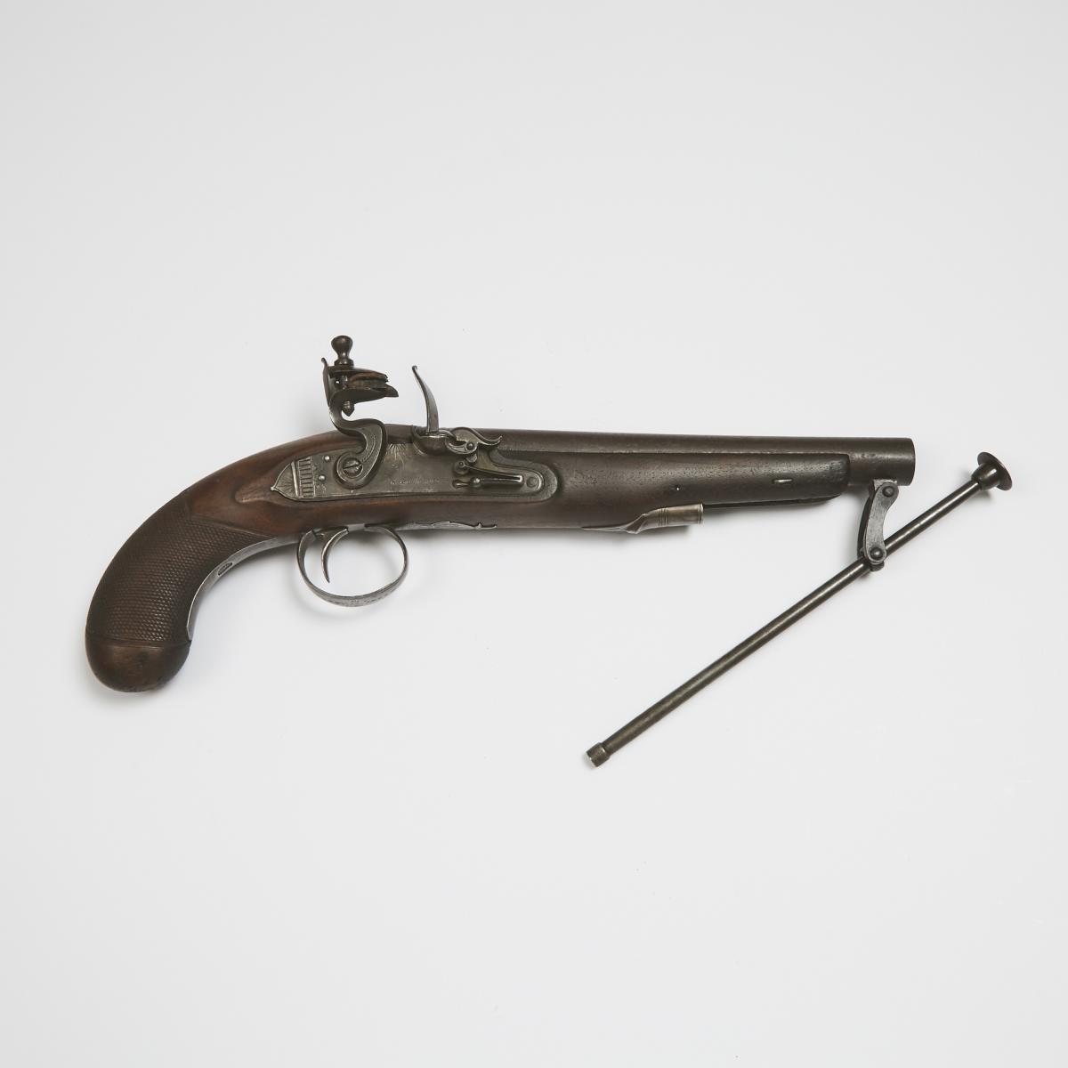 Georgian Officer's Flintlock Pistol, W. Ketland & Co., Birmingham, early 19th century, length 15.6 i - Image 2 of 4