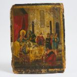 Greek Orthodox Icon of the Nativity, 19th century, 18.1 x 14.5 in — 46 x 36.8 cm