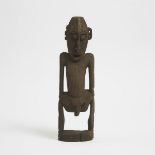 Iatmul Male Figure, Sepik River, Papua New Guinea, mid to late 20th century, height 19.25 in — 48.9