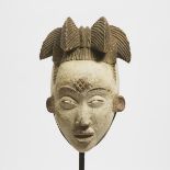 Puna Mask, Gabon, Central Africa, late 20th century, height 12 in — 30.5 cm
