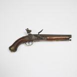 British East India Company Officer's New Land Pattern Flintlock Pistol, 1810, length 15.75 in — 4000