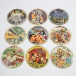 Collection of 48 Vogue Picture Records, Sav-Way Industires, Detroit, MI, c.1946, each diameter 10 in