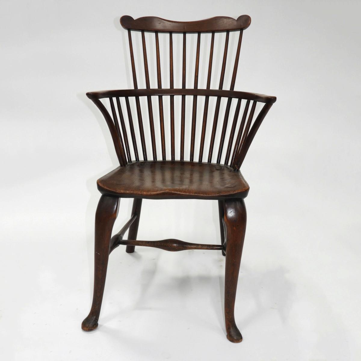 English Windsor Armchair, c.1780, height 36 in — 91.4 cm