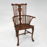 English Windsor Armchair, height 39.5 in — 100.3 cm