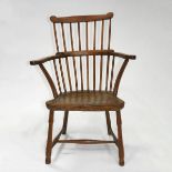 English Windsor Armchair, c.1780, height 35.5 in — 90.2 cm