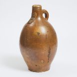 German Stoneware Bellarmine or Bartmann Jug, 17th century, height 15.25 in — 38.7 cm