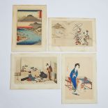 After Okumura Masanobu (1686-1764), Komai Genki (1747-1797), Torii Kiyonaga (1752-1815), and Utagawa