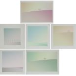 Koji Moroi (1952-), A Large Collection of Twenty-Eight Prints of the Four Seasons, largest sheet 11.