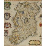 Richard Blome (English, 1635-1705), TWO WORKS: A MAPP OF THE KINGDOME OF IRELAND AND A MAPP OF THE K