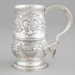 George III Silver Large Mug, William Stephenson, London, 1791, height 7 in — 17.8 cm