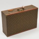 Large Louis Vuitton Monogram Canvas Hard Sided Suitcase, mid 20th century, 20.5 x 31.5 x 10 in — 52