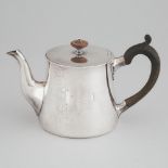 George IV Silver Teapot, Robert Garrard, London, 1827, height 5.8 in — 14.8 cm