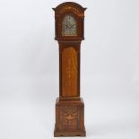 Diminutive English Mahogany Tall Case Regulator Clock, James William Benson (1826-1878), London, 19t