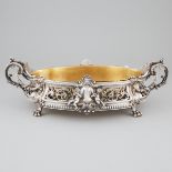 French Silver Centrepiece, Claude Doutre Roussel, Paris, c.1900, length 20.5 in — 52 cm