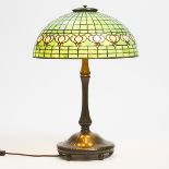 Tiffany Studios, New York, 'Pomegranate' Table Lamp, early 20th century, height 22.75 in — 57.8 cm;