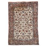 Very Fine Ispahan Rug, Persian, c.1960, 5 ft 1 ins x 3 ft 4 ins — 1.5 m x 1 m