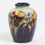 Moorcroft Orchids Vase, 1930s, height 6.2 in — 15.8 cm
