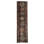 Karaja Runner, Persian, c.1890/1900, 9 ft 1 ins x 2 ft 3 ins — 2.8 m x 0.7 m