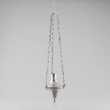 Austrian Silver Thurible, Vienna, 1859, overall length 36.6 in — 93 cm