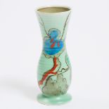 Clarice Cliff Small Vase, for Wilkinson, c.1930, height 4.9 in — 12.5 cm