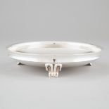 Norwegian Silver Shallow Bowl, David Andersen, Oslo, 20th century, diameter 9.2 in — 23.3 cm